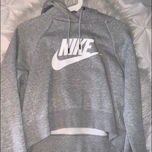 Nike cropped hoodie